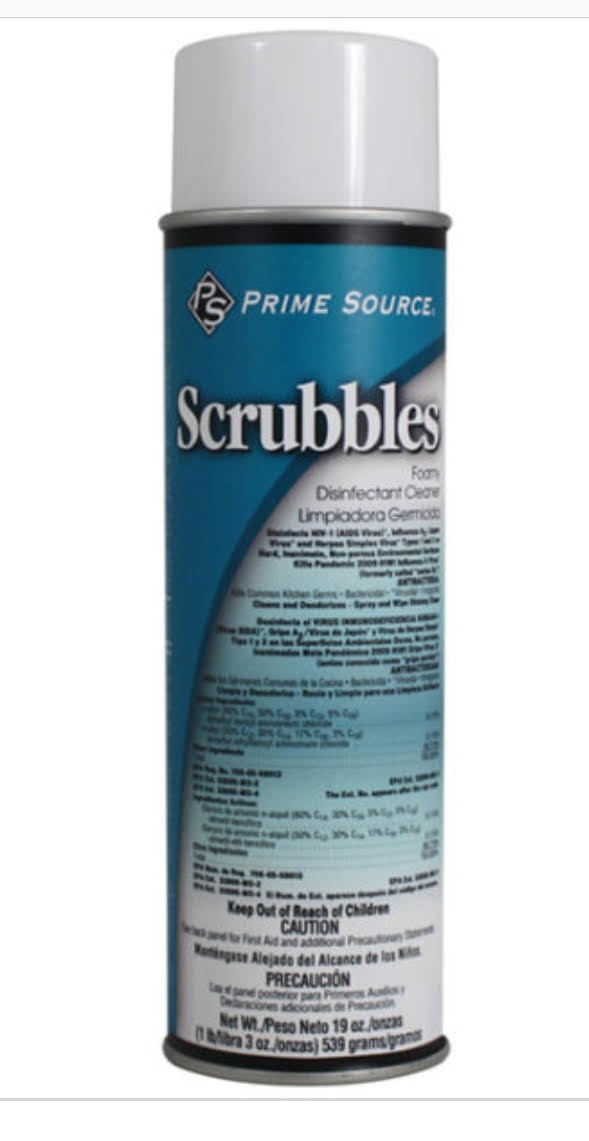 Scrubble Foamy Disinfectant 12/18oz