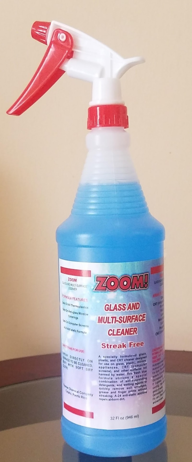 Liquid Glass Cleaner 12/32oz